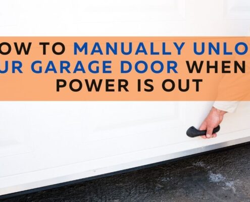 How To Manually Unlock Your Garage Door When The Power Is Out