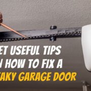 Lubricating garage door rollers