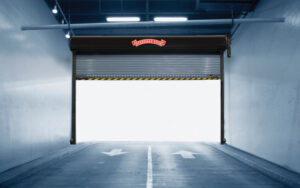 Commercial garage service door